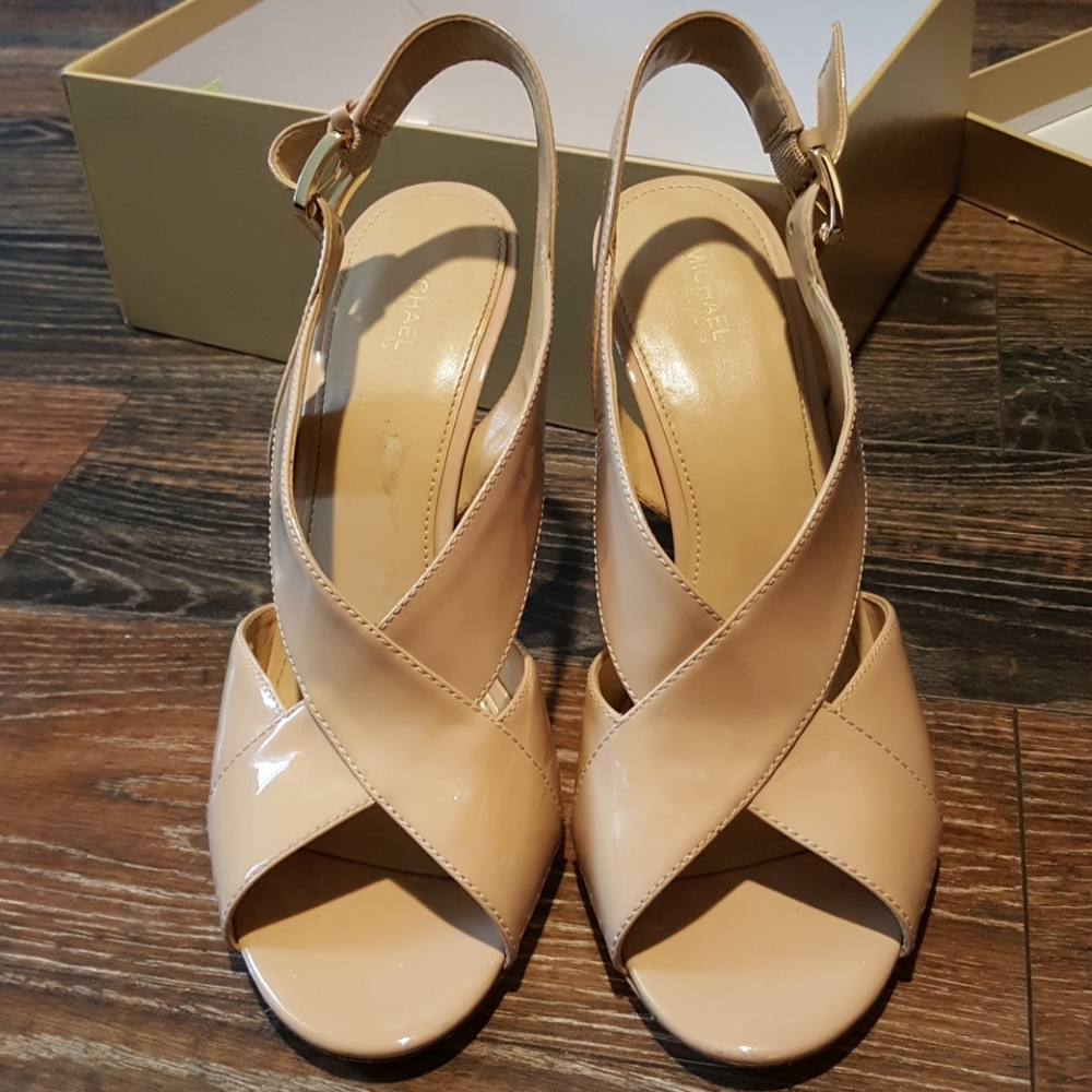 Nude Michael Kors Heels 10